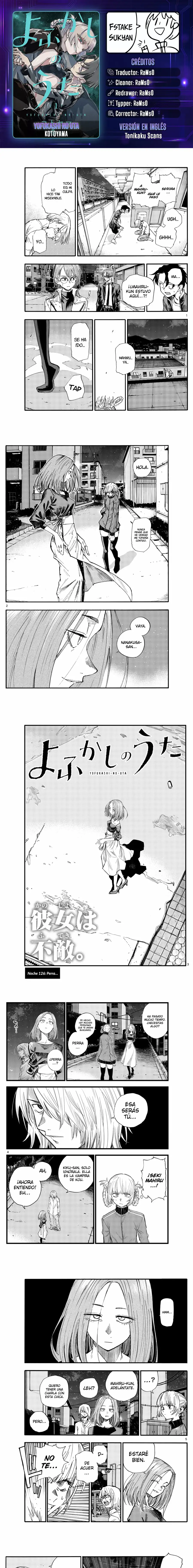 Yofukashi no Uta - Capítulo 126 - Página 1 - LectorTMOo