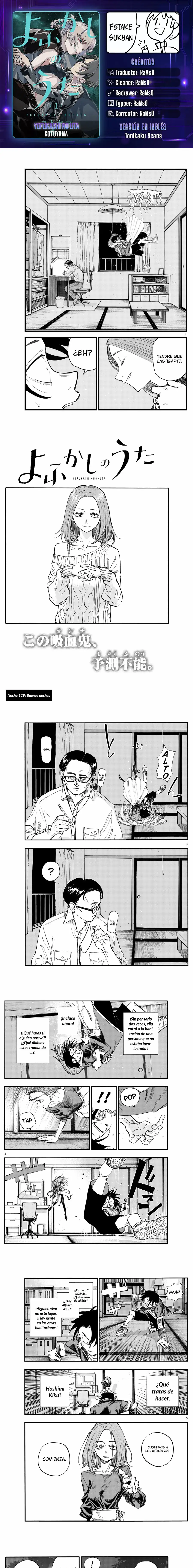 Yofukashi no Uta - Capítulo 129 - Página 1 - LectorTMOo