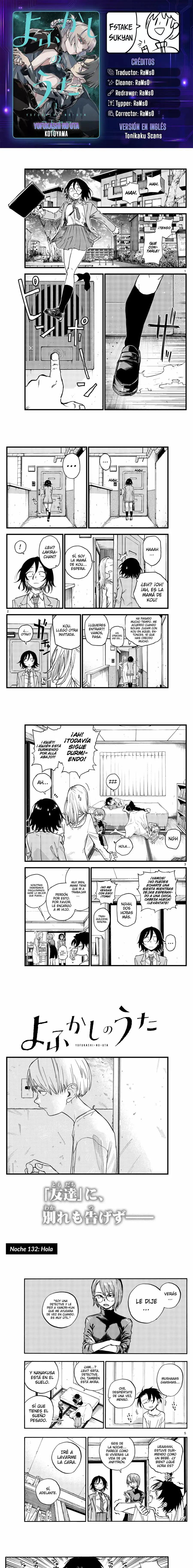 Yofukashi no Uta - Capítulo 132 - Página 1 - LectorTMOo