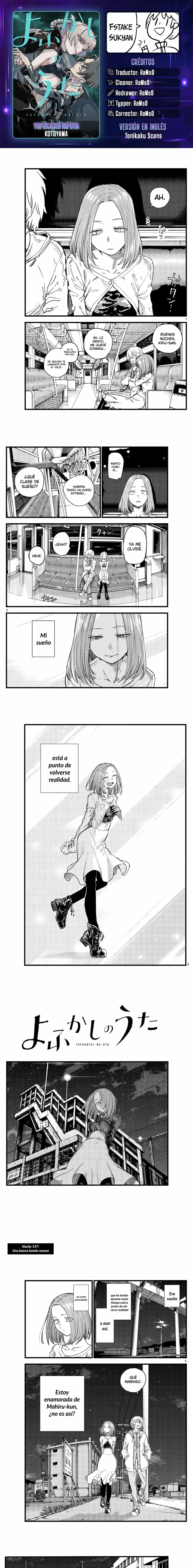 Yofukashi no Uta - Capítulo 147 - Página 1 - LectorTMOo