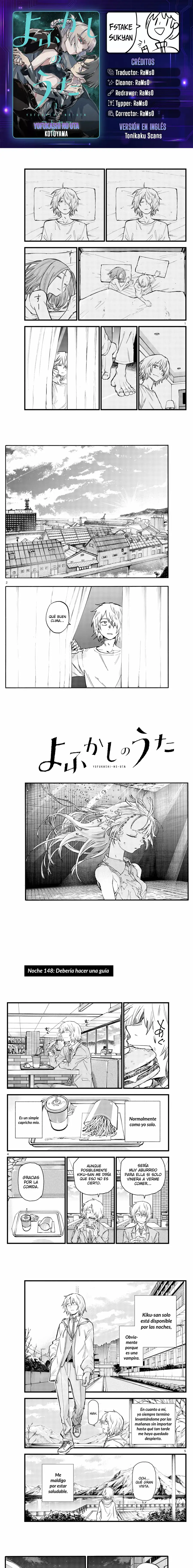 Yofukashi no Uta - Capítulo 148 - Página 1 - LectorTMOo