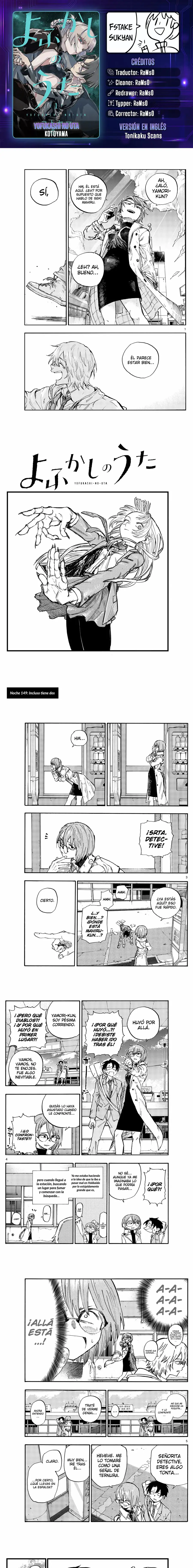 Yofukashi no Uta - Capítulo 149 - Página 1 - LectorTMOo