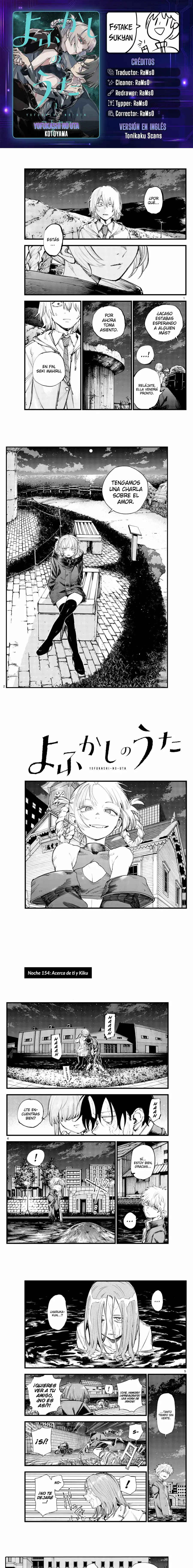 Yofukashi no Uta - Capítulo 154 - Página 1 - LectorTMOo