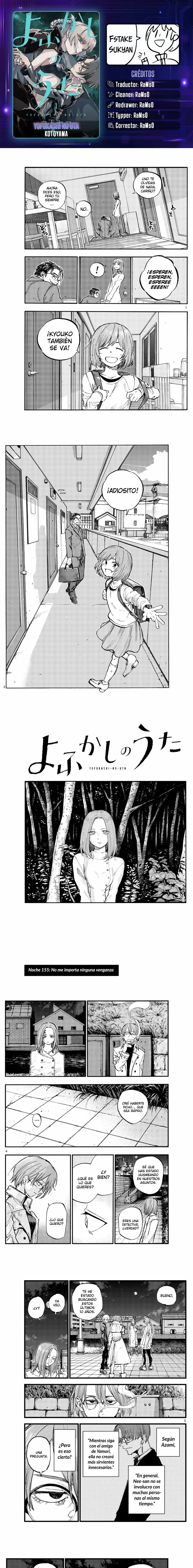 Yofukashi no Uta - Capítulo 155 - Página 1 - LectorTMOo