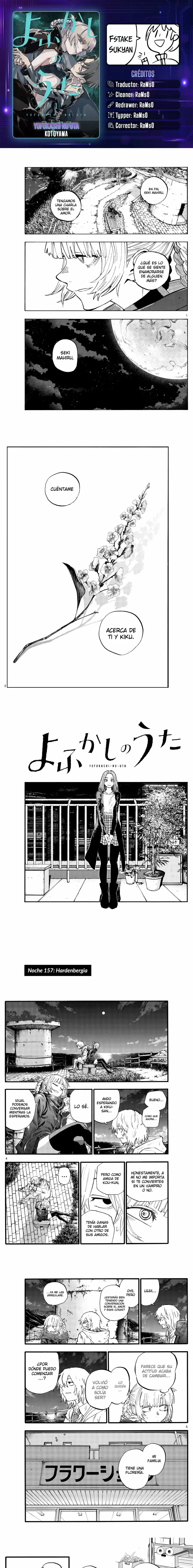 Yofukashi no Uta - Capítulo 157 - Página 1 - LectorTMOo