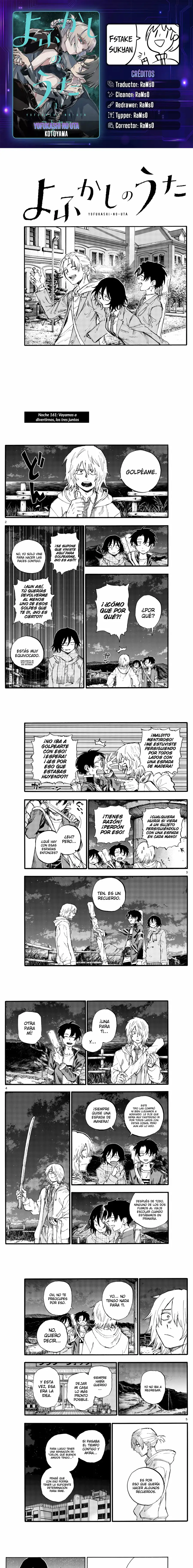 Yofukashi no Uta - Capítulo 161 - Página 1 - LectorTMOo