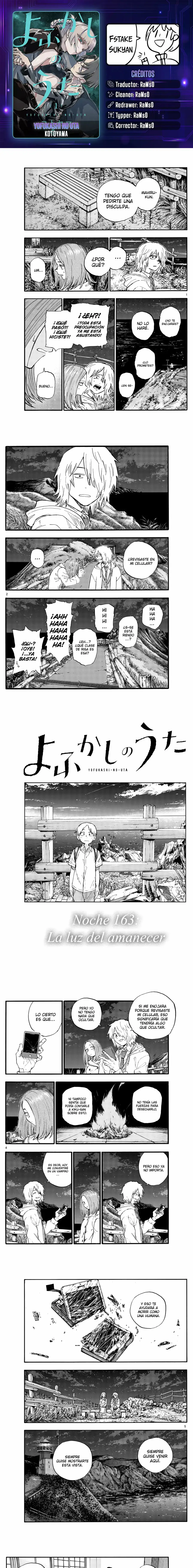 Yofukashi no Uta - Capítulo 163 - Página 1 - LectorTMOo