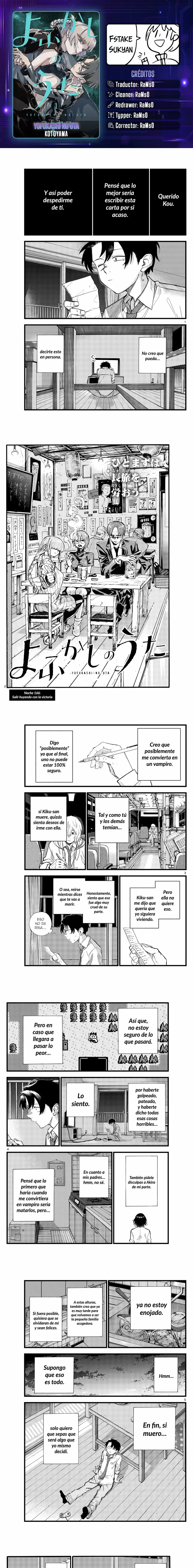 Yofukashi no Uta - Capítulo 166 - Página 1 - LectorTMOo