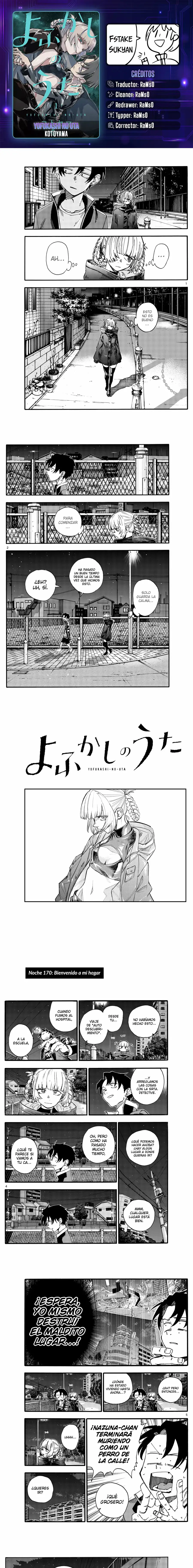 Yofukashi no Uta - Capítulo 170 - Página 1 - LectorTMOo