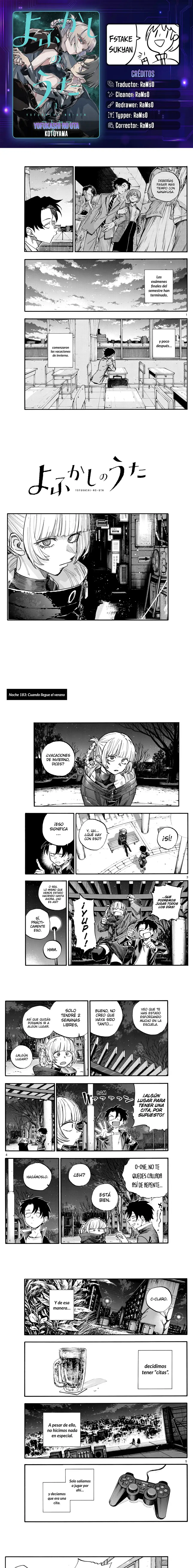 Yofukashi no Uta - Capítulo 183 - Página 1 - LectorTMOo