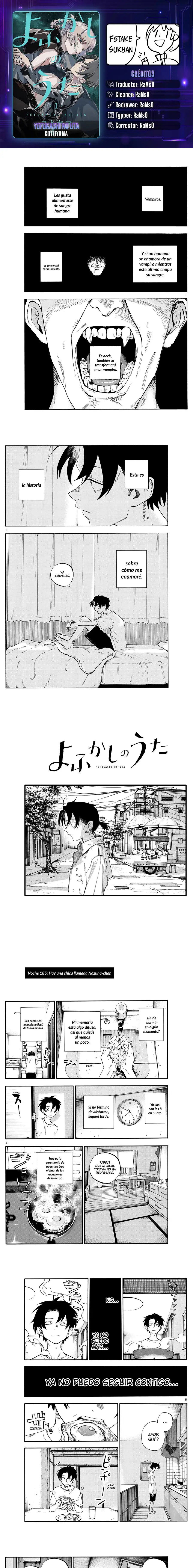 Yofukashi no Uta - Capítulo 185 - Página 1 - LectorTMOo