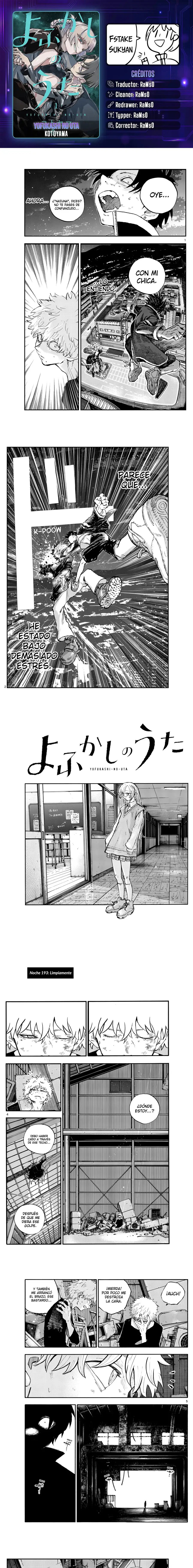 Yofukashi no Uta - Capítulo 193 - Página 1 - LectorTMOo