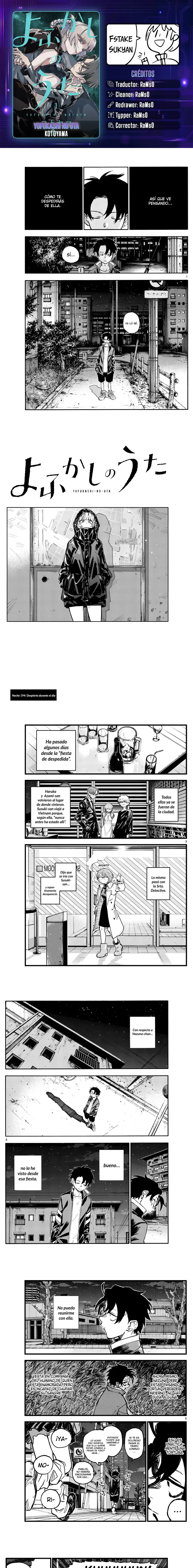 Yofukashi no Uta - Capítulo 194 - Página 1 - LectorTMOo