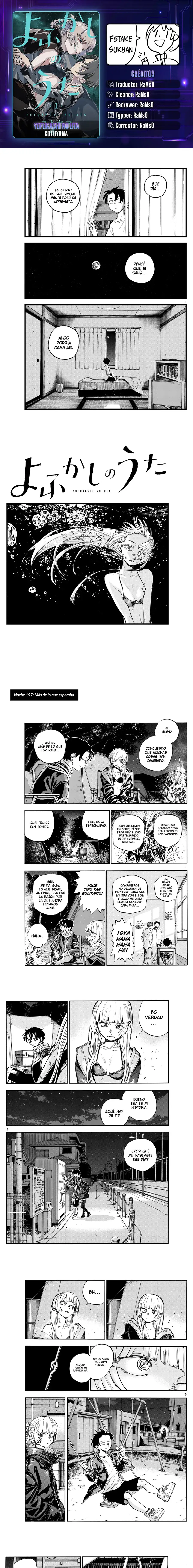 Yofukashi no Uta - Capítulo 197 - Página 1 - LectorTMOo