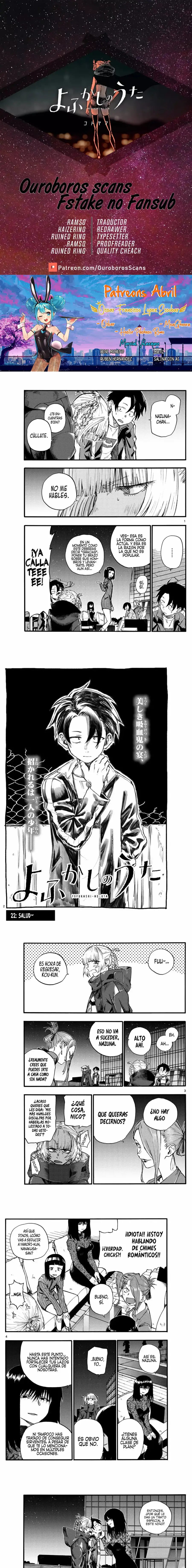 Yofukashi no Uta - Capítulo 22 - Página 1 - LectorTMOo