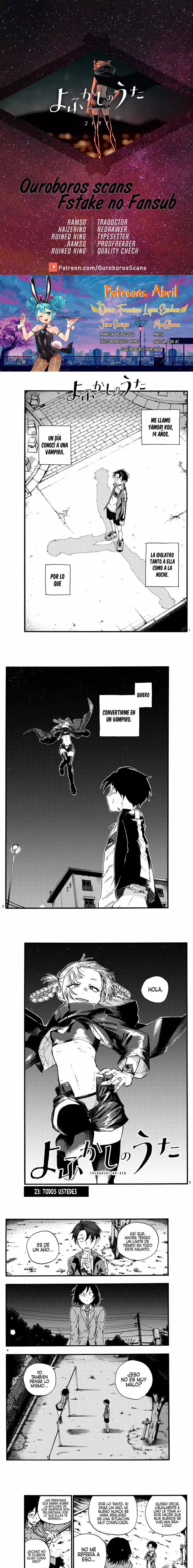 Yofukashi no Uta - Capítulo 23 - Página 1 - LectorTMOo