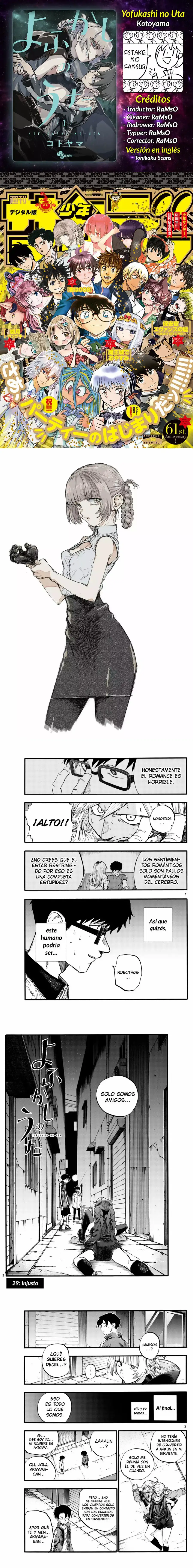 Yofukashi no Uta - Capítulo 29 - Página 1 - LectorTMOo