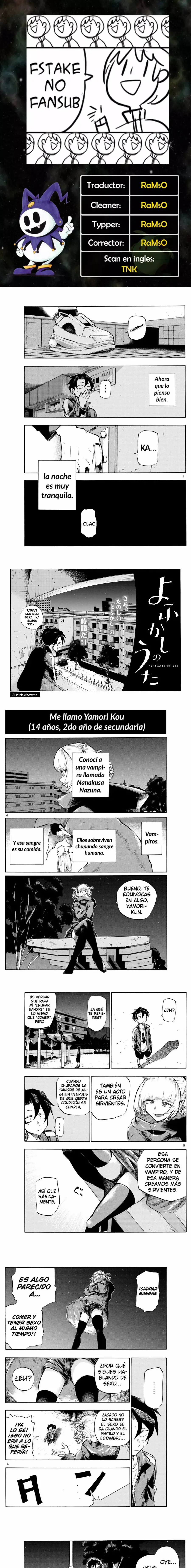 Yofukashi no Uta - Capítulo 3 - Página 1 - LectorTMOo