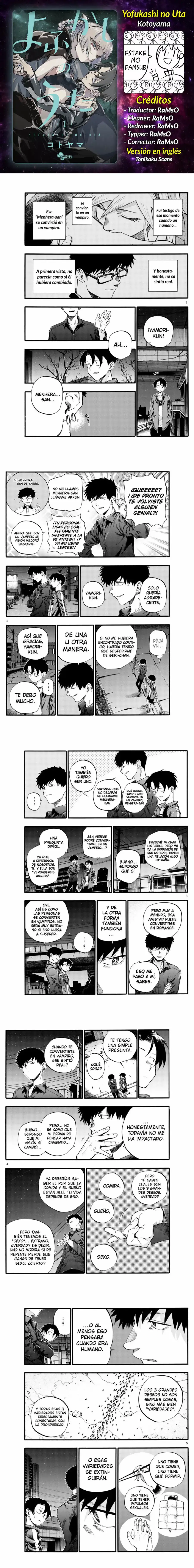 Yofukashi no Uta - Capítulo 30 - Página 1 - LectorTMOo
