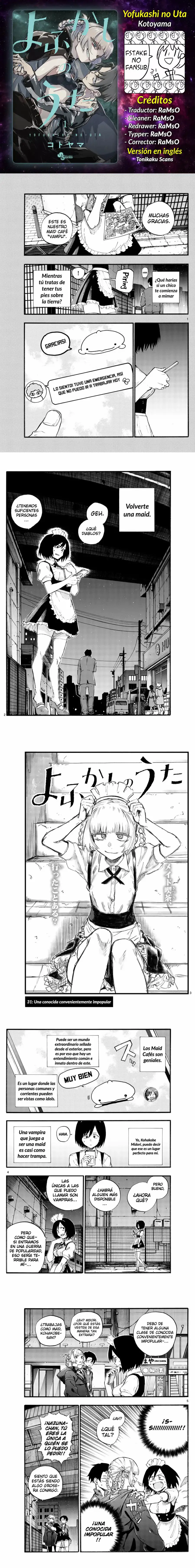 Yofukashi no Uta - Capítulo 31 - Página 1 - LectorTMOo