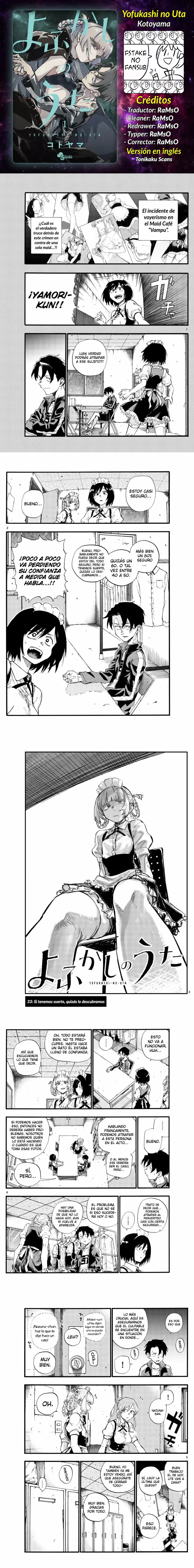 Yofukashi no Uta - Capítulo 33 - Página 1 - LectorTMOo