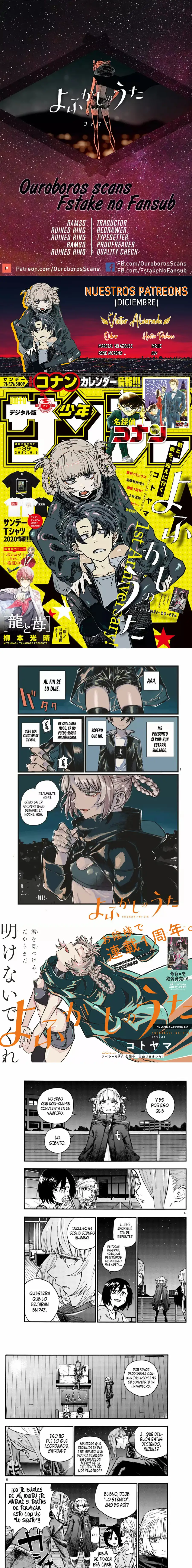 Yofukashi no Uta - Capítulo 46 - Página 1 - LectorTMOo