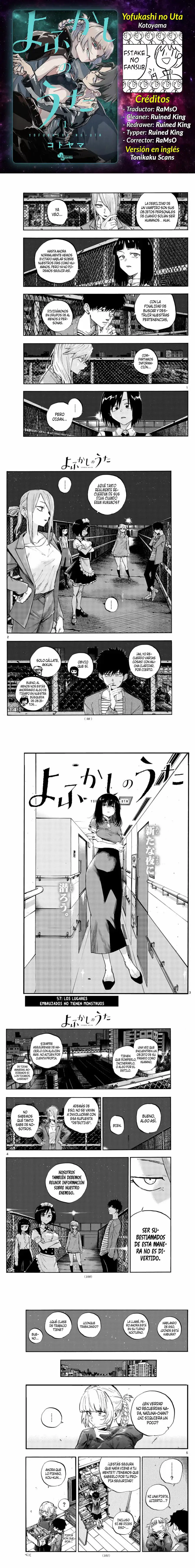 Yofukashi no Uta - Capítulo 57 - Página 1 - LectorTMOo