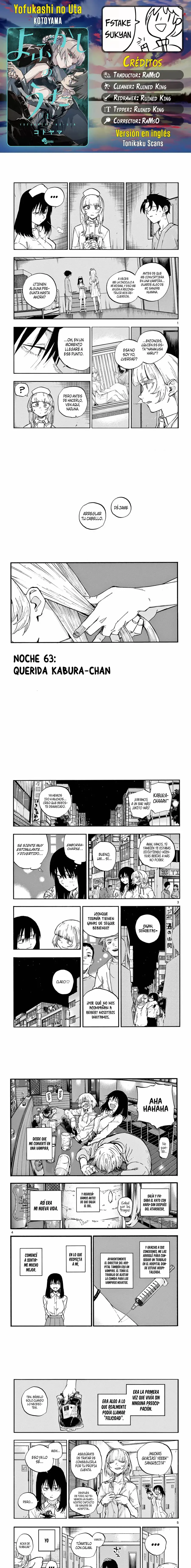 Yofukashi no Uta - Capítulo 63 - Página 1 - LectorTMOo