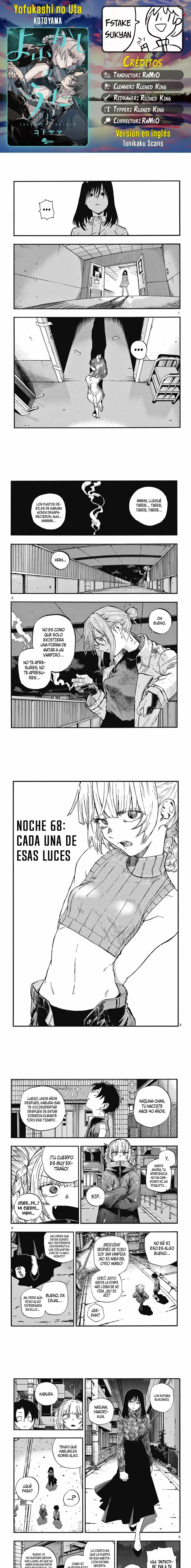 Yofukashi no Uta - Capítulo 68 - Página 1 - LectorTMOo