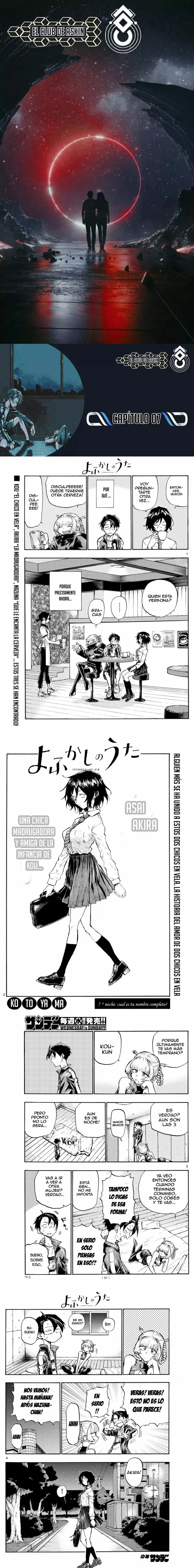 Yofukashi no Uta - Capítulo 7 - Página 1 - LectorTMOo