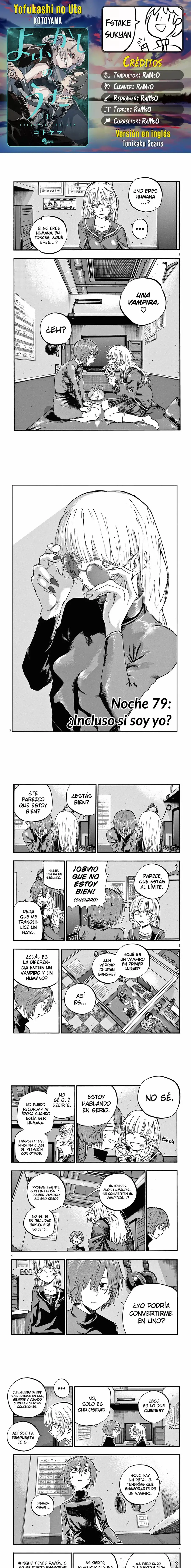 Yofukashi no Uta - Capítulo 79 - Página 1 - LectorTMOo