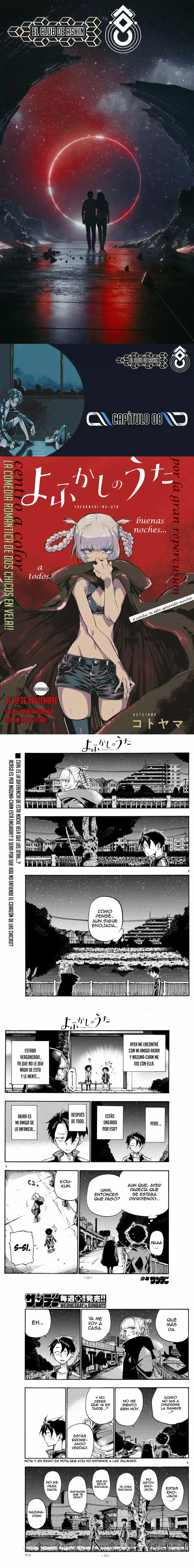 Yofukashi no Uta - Capítulo 8 - Página 1 - LectorTMOo