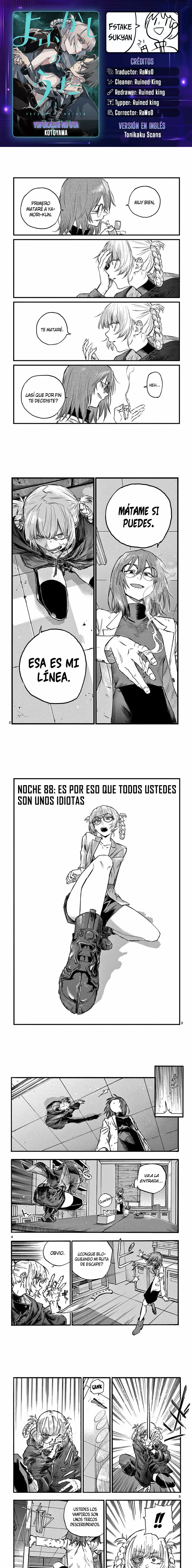 Yofukashi no Uta - Capítulo 88 - Página 1 - LectorTMOo
