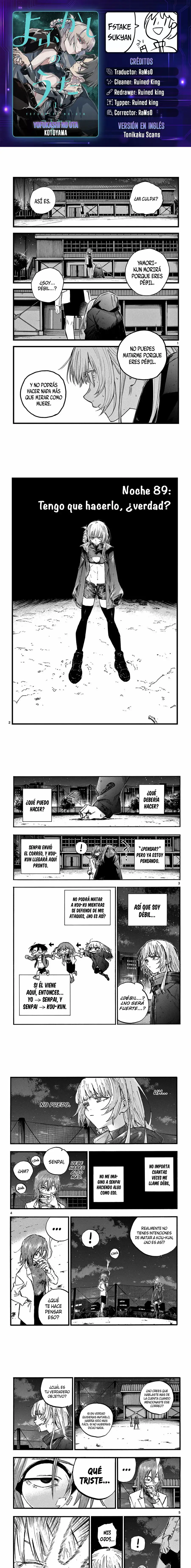 Yofukashi no Uta - Capítulo 89 - Página 1 - LectorTMOo