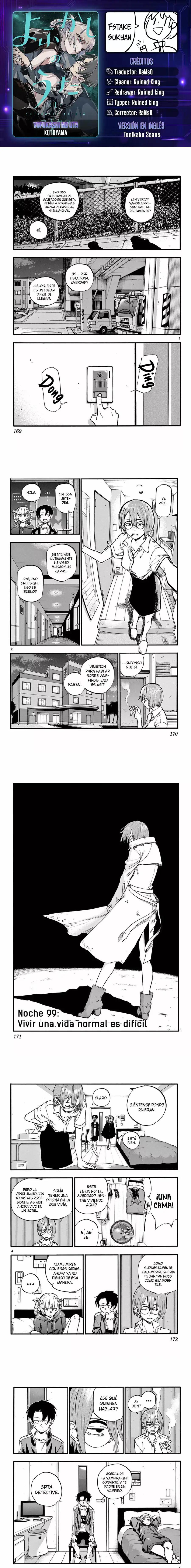 Yofukashi no Uta - Capítulo 99 - Página 1 - LectorTMOo