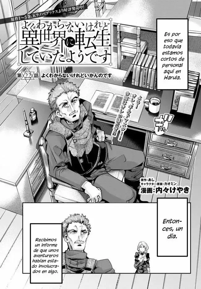 Yoku Wakaranai Keredo Isekai ni Tensei Shiteita You Desu - Capítulo 22 - Página 4 - LectorTMOo