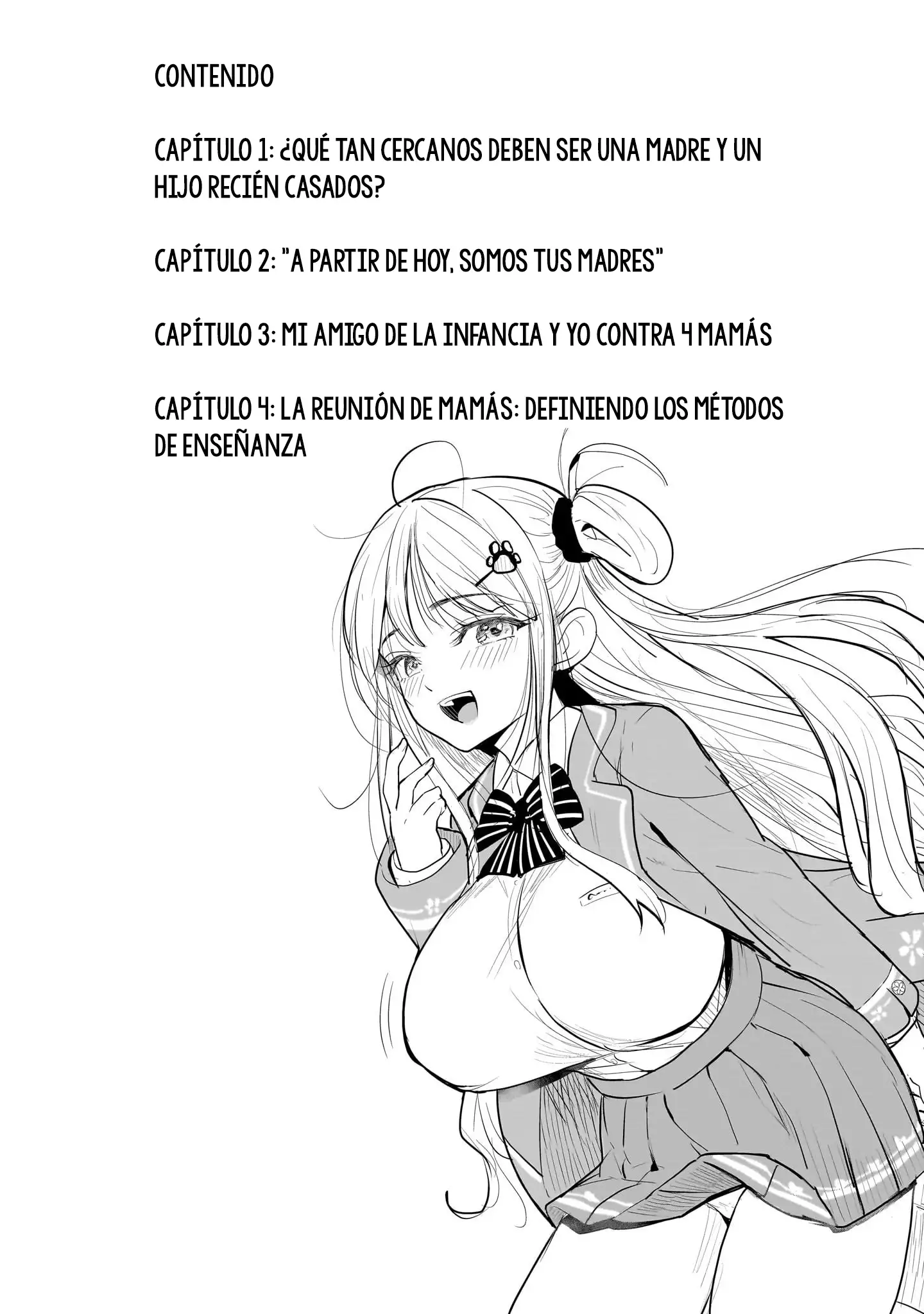 Yonin no Mama no Sei de Ore no Rabukome ga Mama Naranai - Capítulo 1 - Página 2 - LectorTMOo