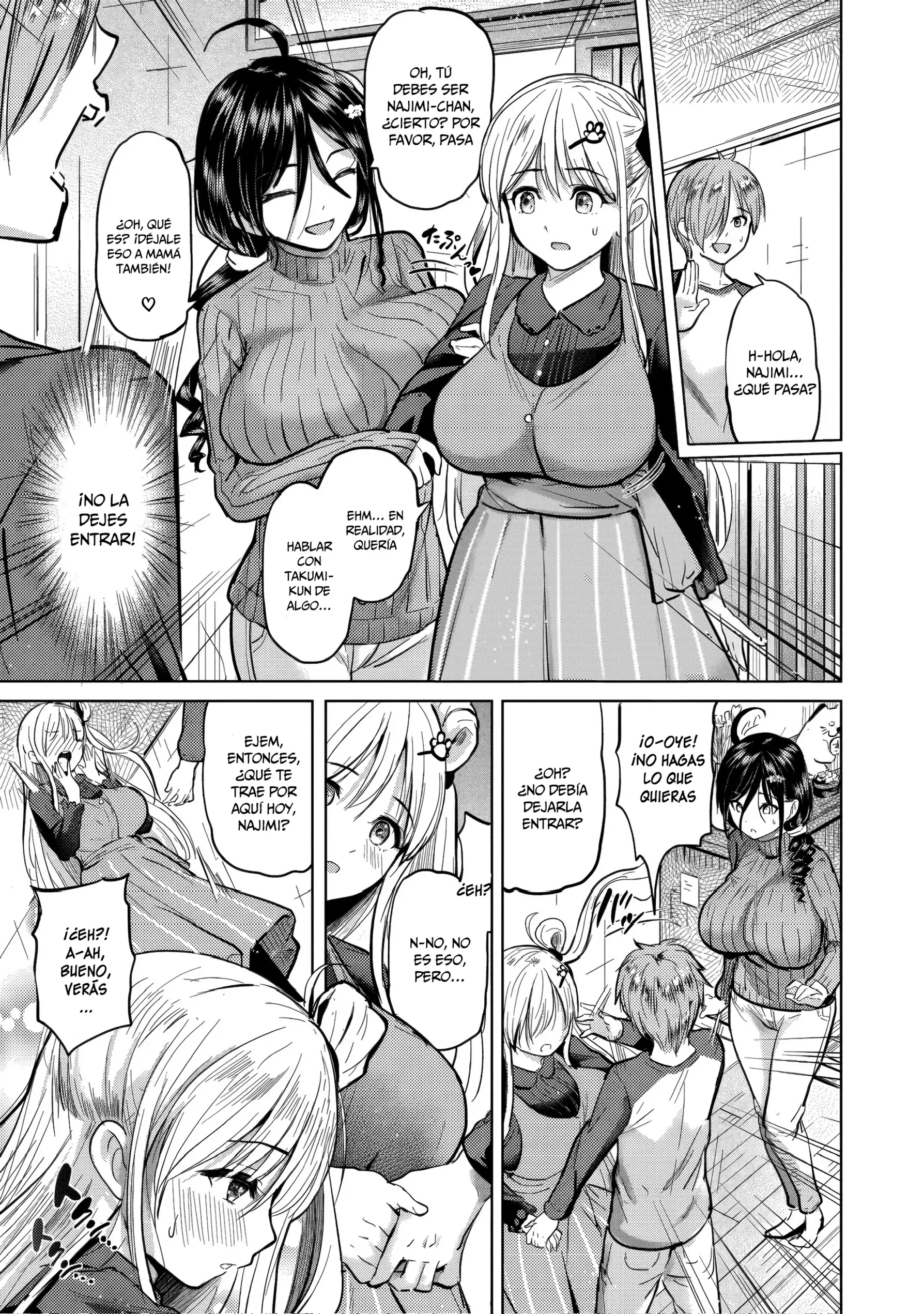 Yonin no Mama no Sei de Ore no Rabukome ga Mama Naranai - Capítulo 2 - Página 18 - LectorTMOo