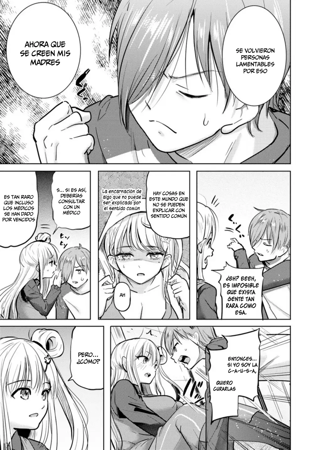 Yonin no Mama no Sei de Ore no Rabukome ga Mama Naranai - Capítulo 3 - Página 21 - LectorTMOo