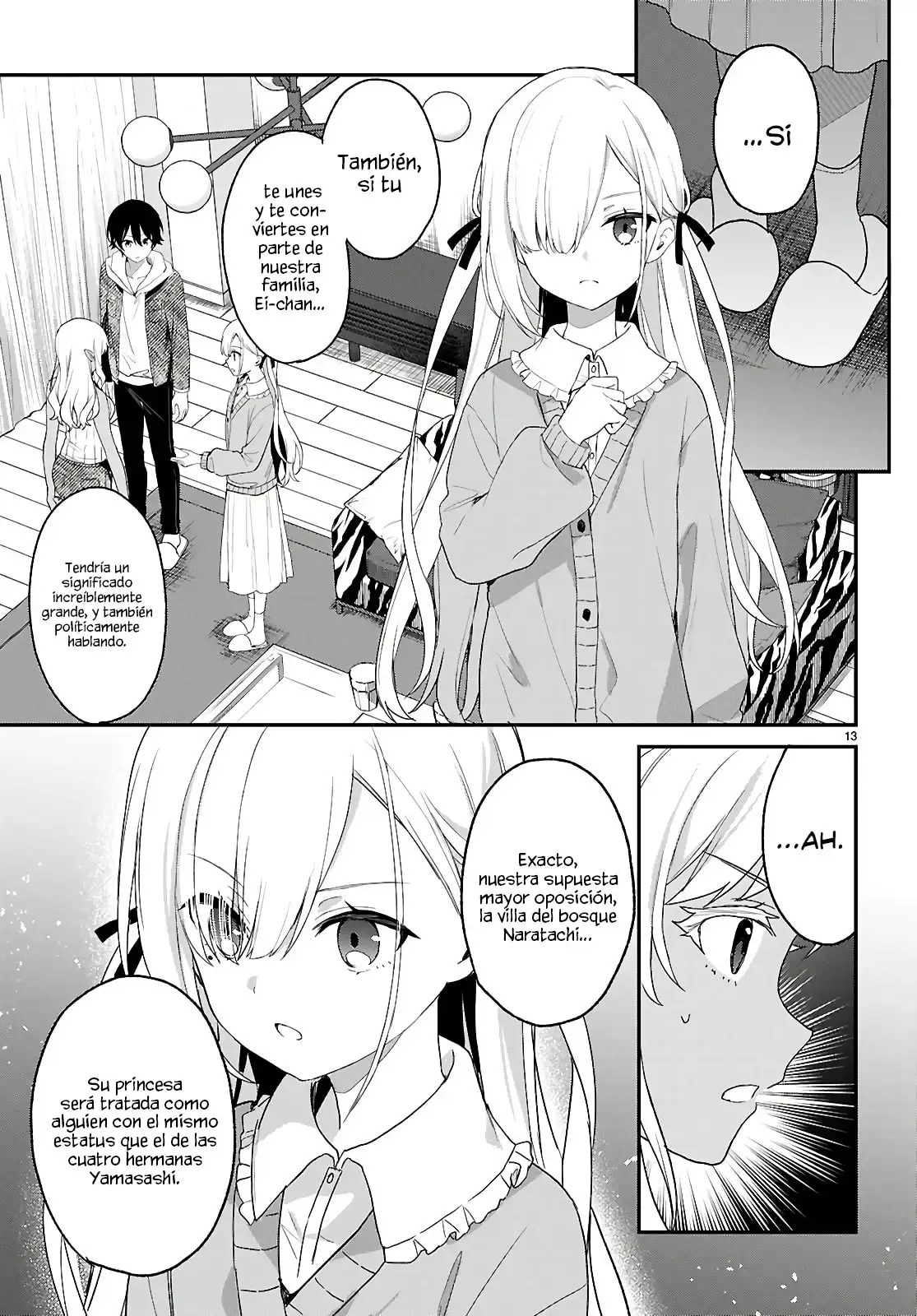 Yonshimai wa Yoru wo Omachikane - Capítulo 32 - Página 13 - LectorTMOo