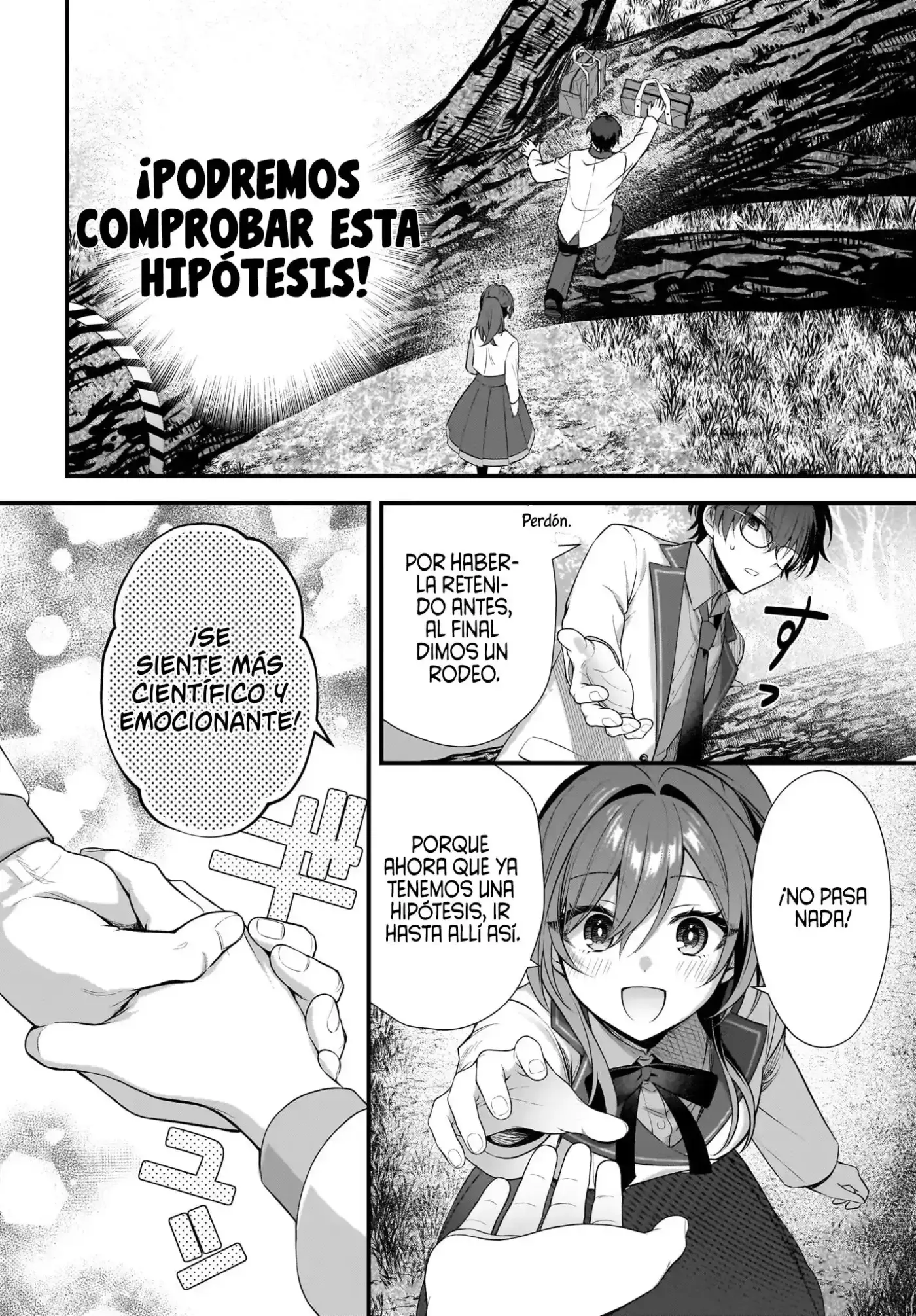 Yotte, hatsukoi wa shōmei sareta. - Deruta to Ganma no rigakubu noto - Capítulo 1 - Página 54 - LectorTMOo
