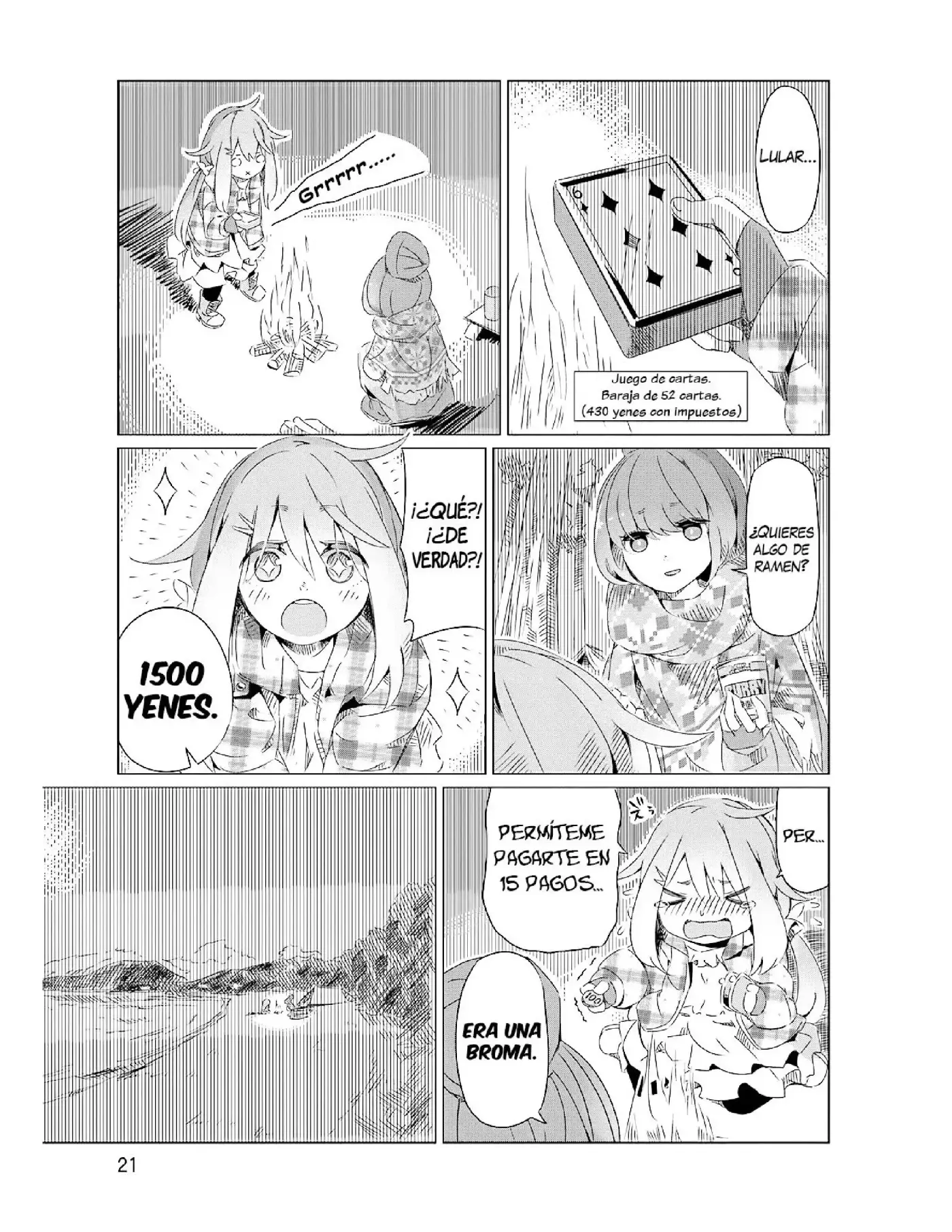 Yuru camp - Capítulo 1 - Página 22 - LectorTMOo