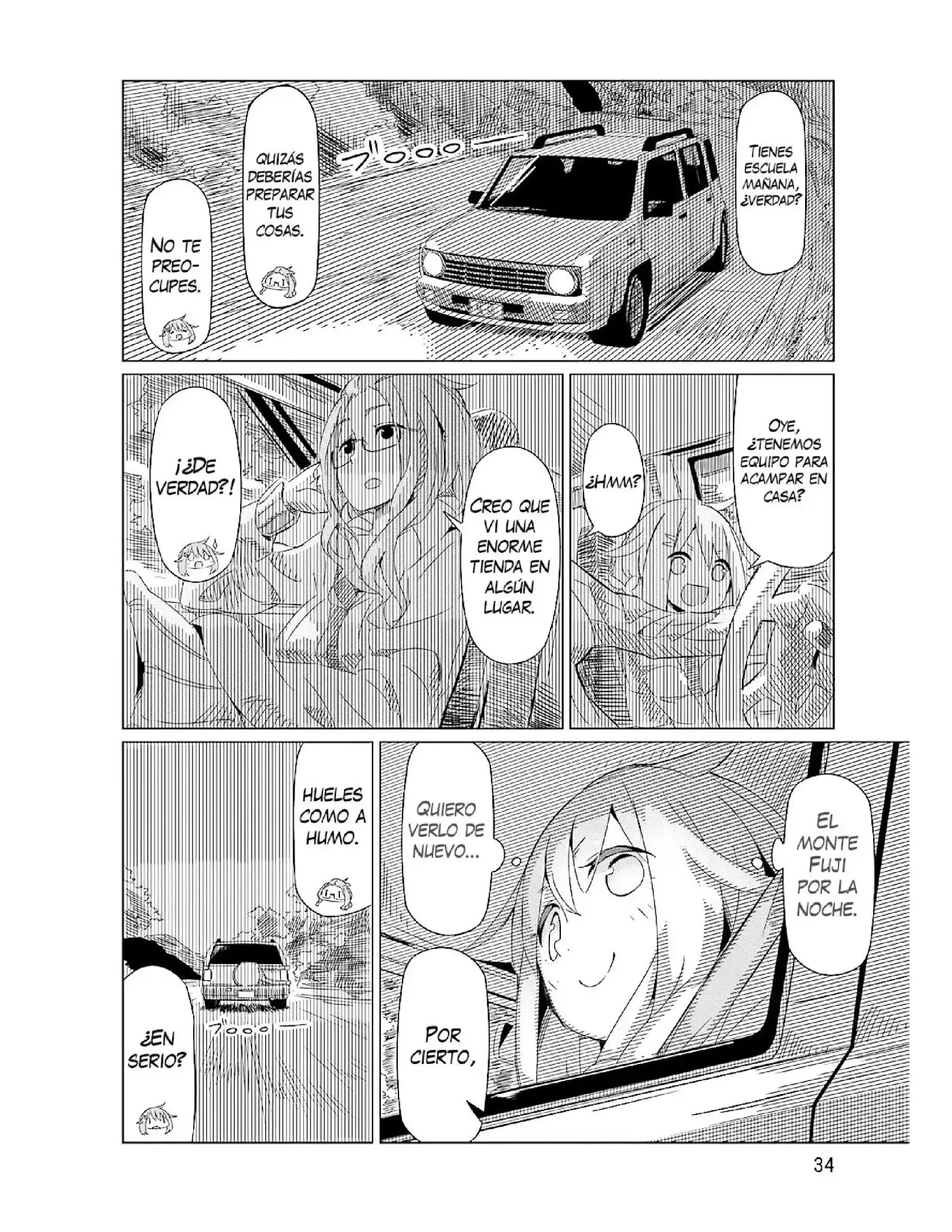 Yuru camp - Capítulo 1 - Página 34 - LectorTMOo