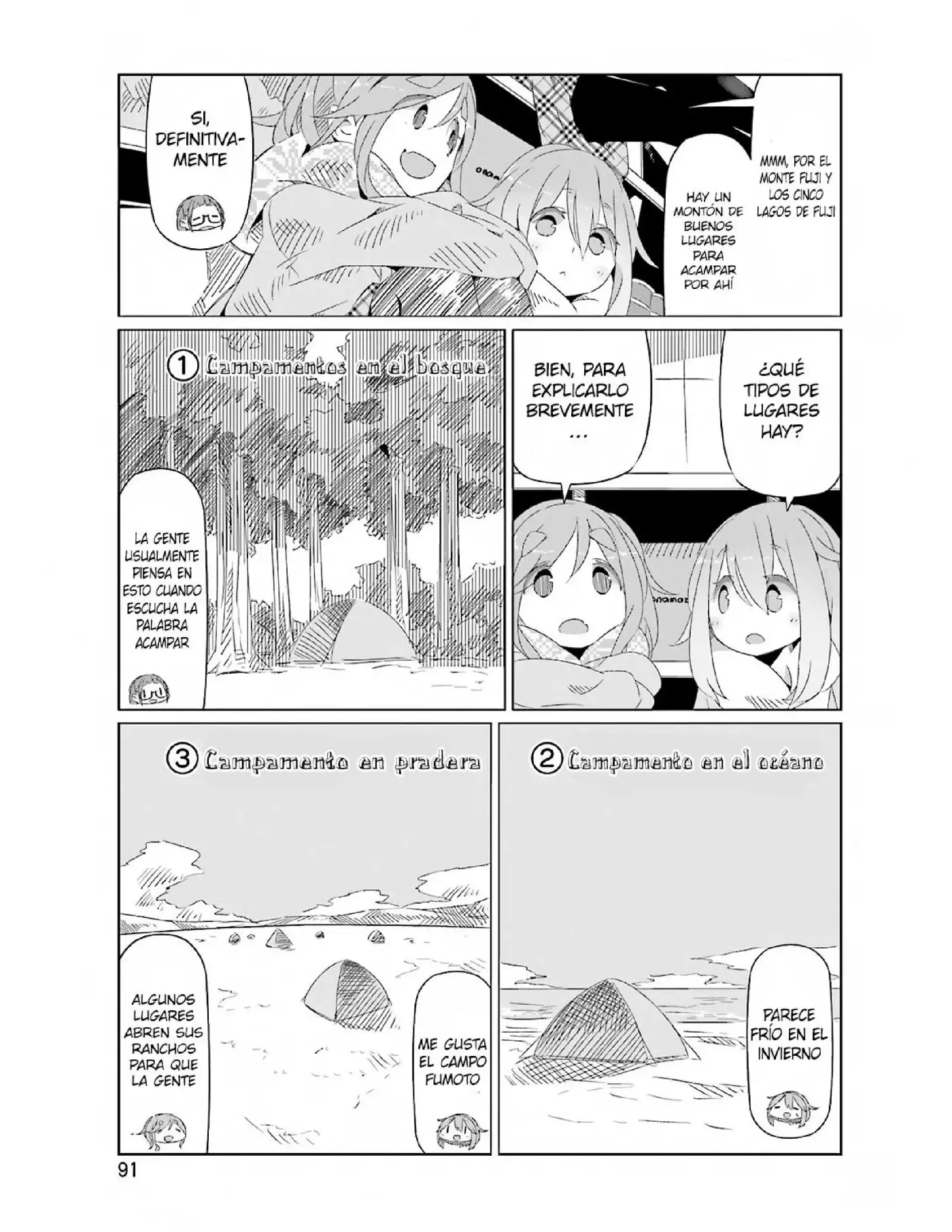 Yuru camp - Capítulo 10 - Página 14 - LectorTMOo