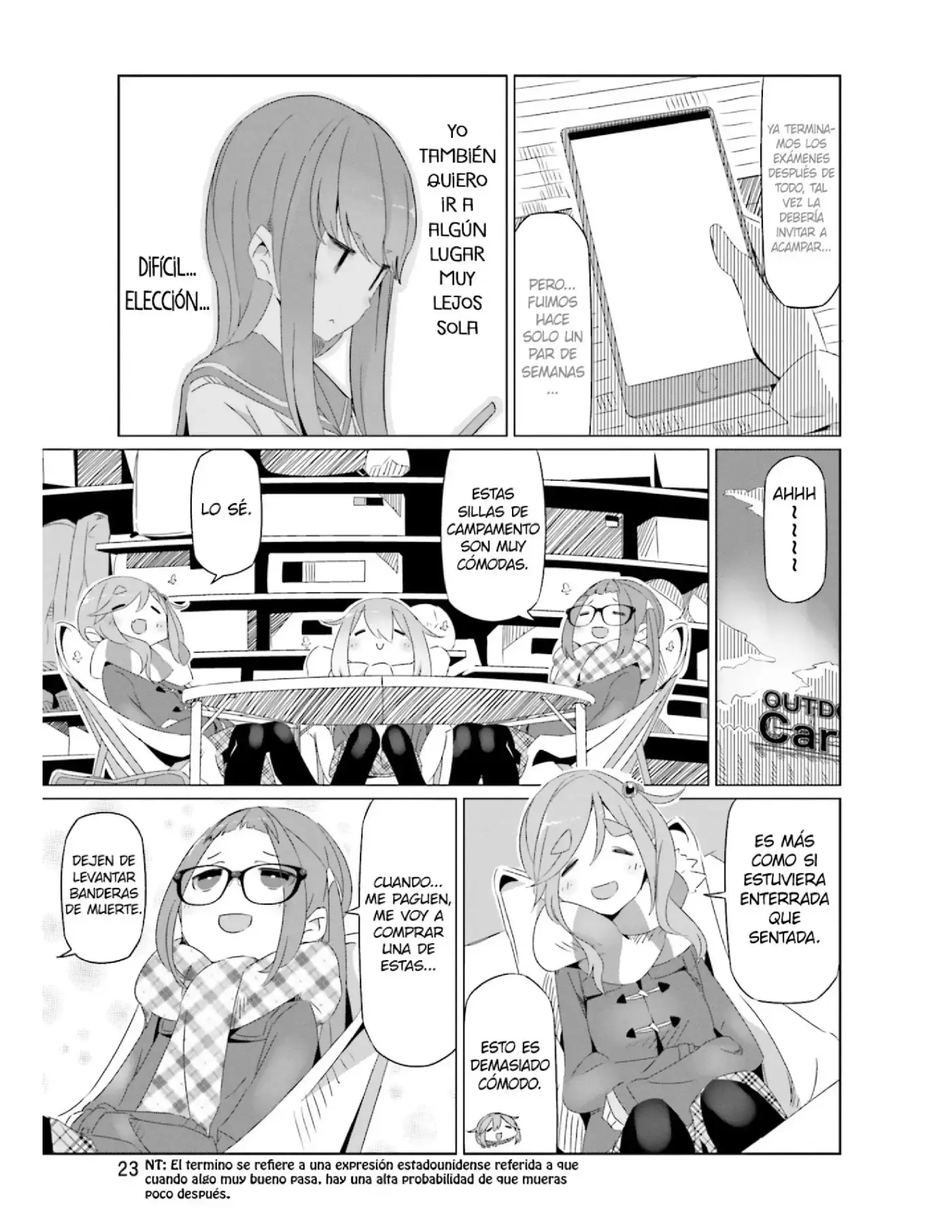 Yuru camp - Capítulo 14 - Página 24 - LectorTMOo