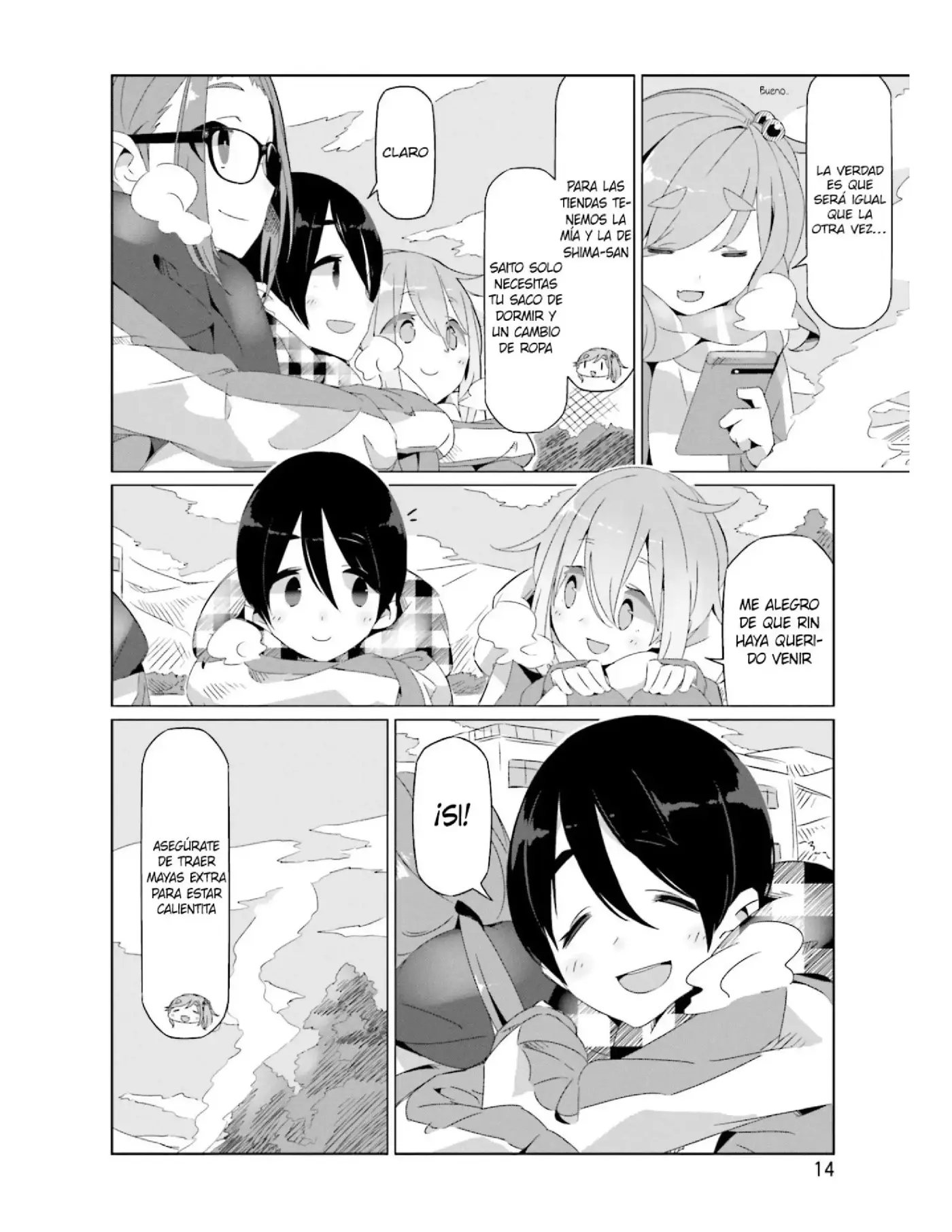 Yuru camp - Capítulo 19 - Página 15 - LectorTMOo