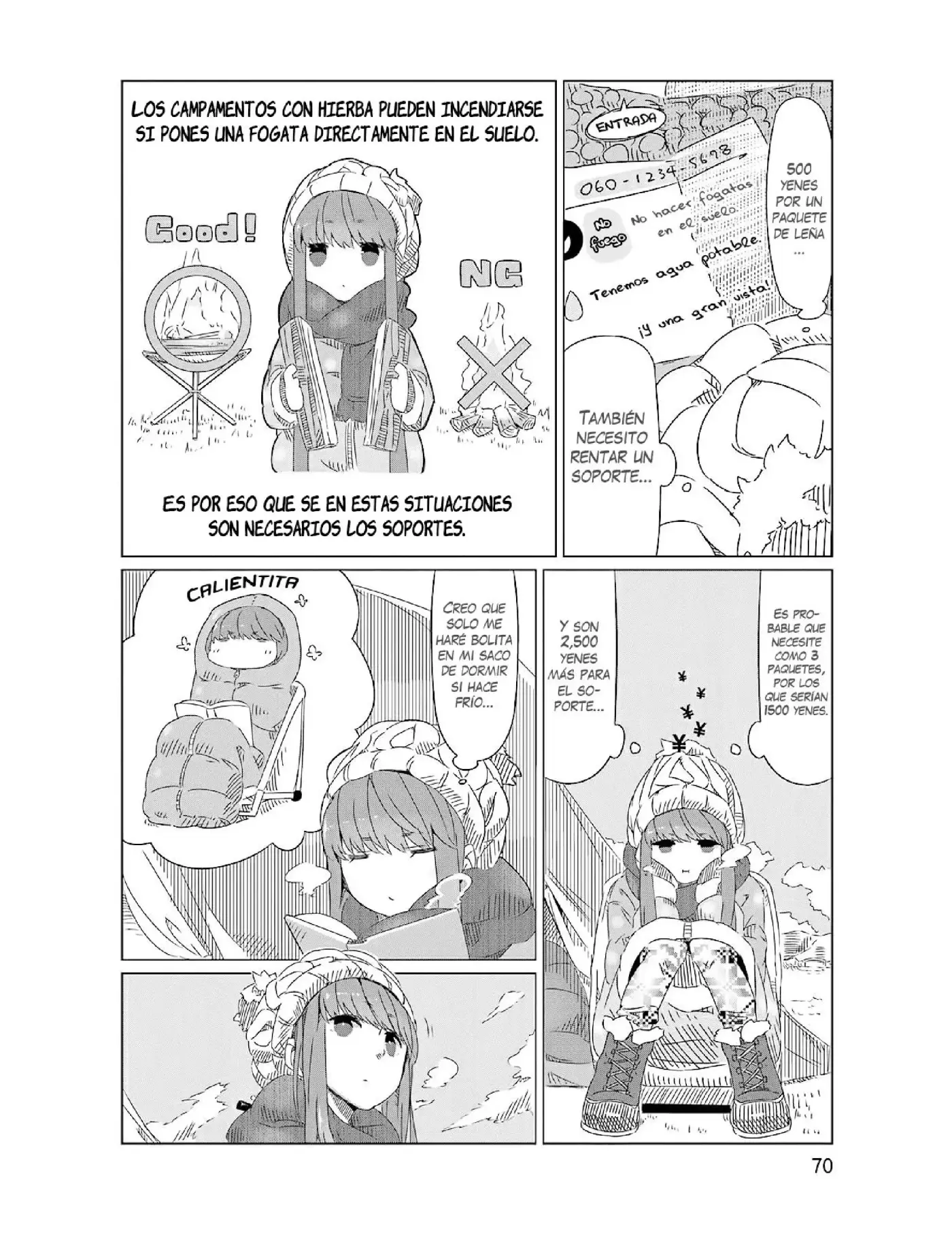 Yuru camp - Capítulo 3 - Página 8 - LectorTMOo
