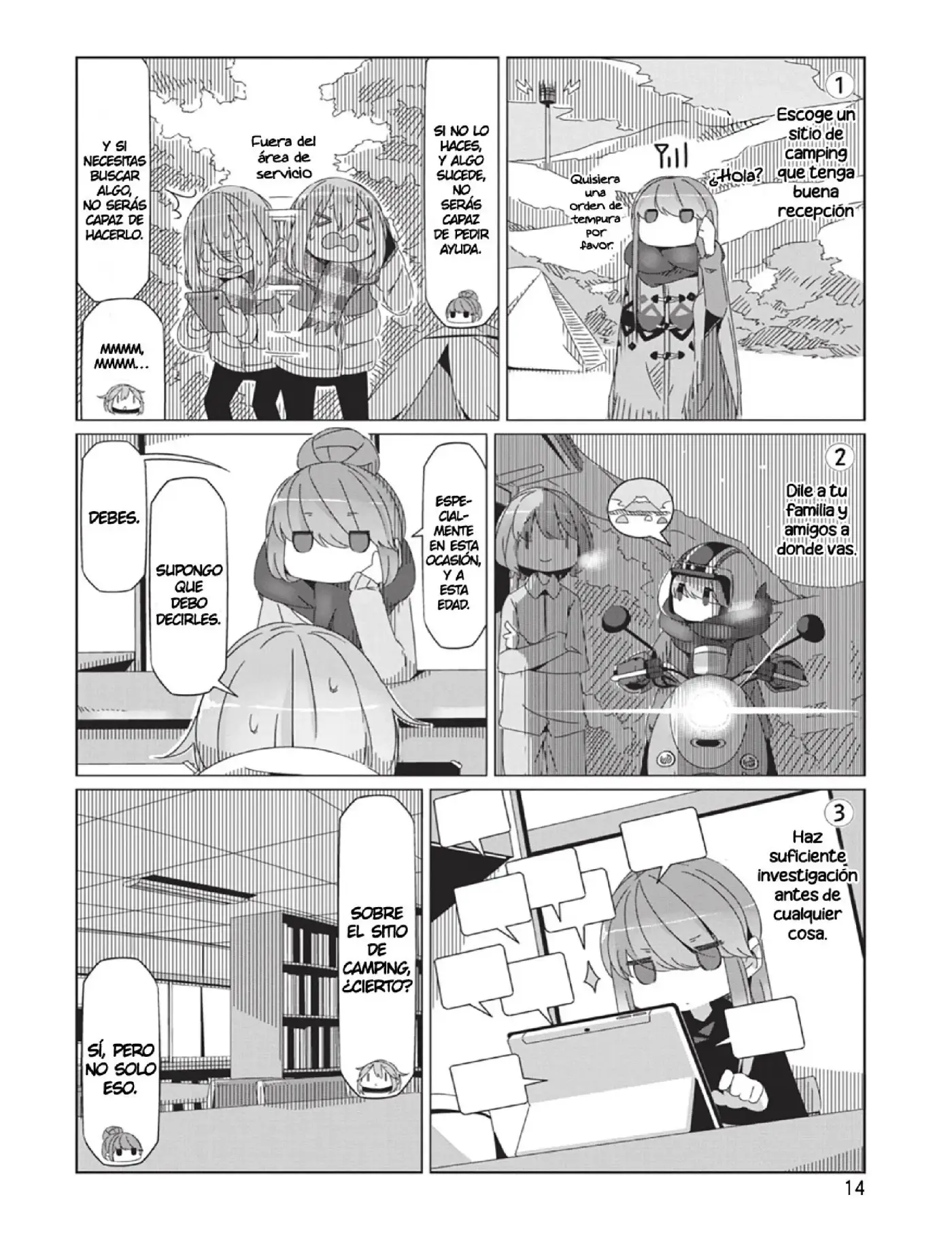 Yuru camp - Capítulo 35 - Página 16 - LectorTMOo