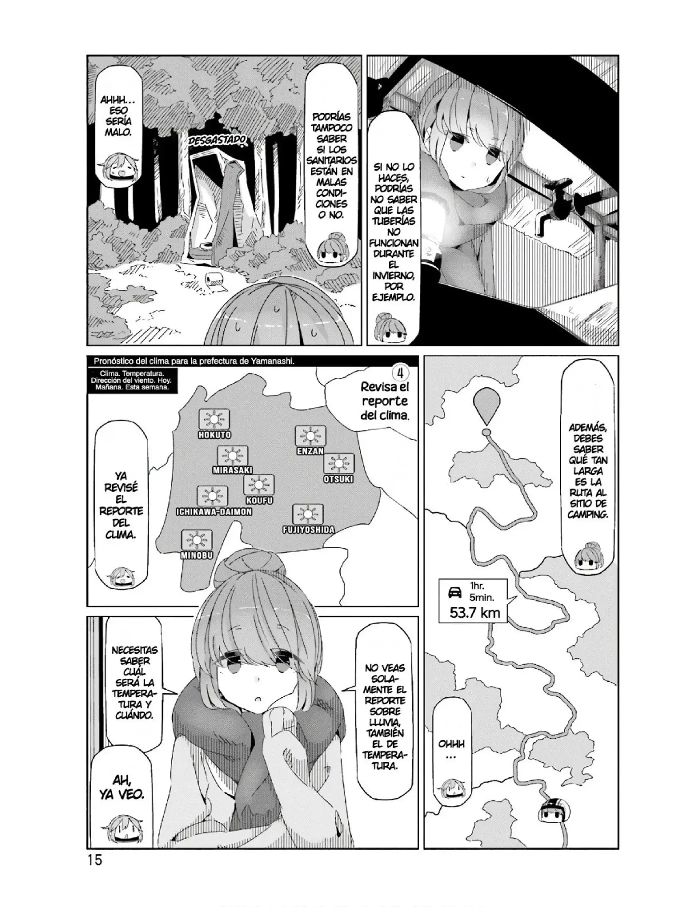 Yuru camp - Capítulo 35 - Página 17 - LectorTMOo