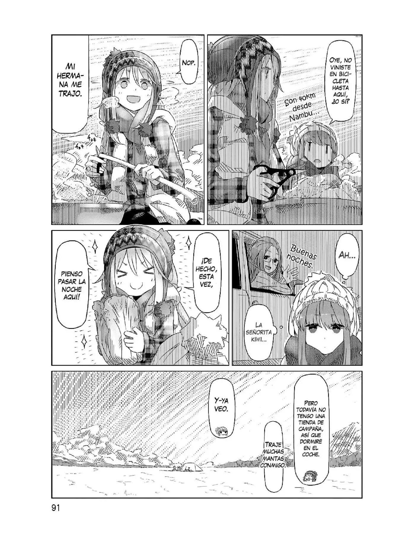 Yuru camp - Capítulo 4 - Página 4 - LectorTMOo